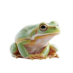 Green Tree Frog - Realistic Wildlife Icon