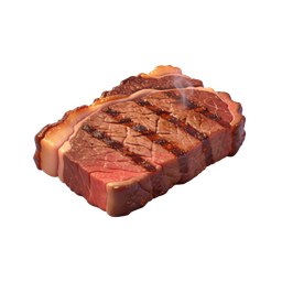 Realistic Steak Icon for Culinary Use