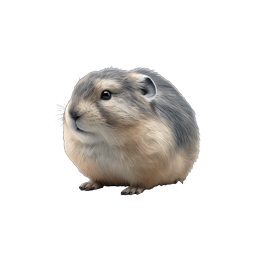 Realistic Guinea Pig Icon - Cute Pet Animal