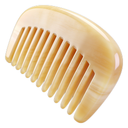 Realistic Hair Comb Icon for Salon & Grooming