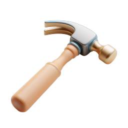 Hammer Tool Icon - High-Quality Illustration