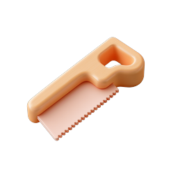 Hand Saw Icon - High-Quality Vector Graphic