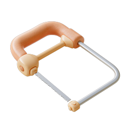 3D Hand Saw Tool Icon | Woodworking & DIY Essentials