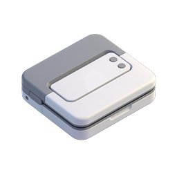 Handheld Device Icon - 3D Realistic Tech Gadget
