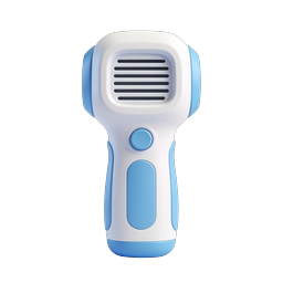 Handheld Portable Fan 3D Icon - Cooling Device