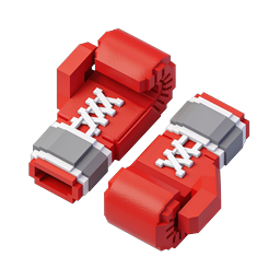 HDMI Cable Connectors Icon - 3D Isometric Style