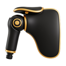 Premium Hearing Aid Icon - 3D Ear Medical Design