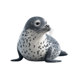 Adorable Seal Icon for Marine Life Applications