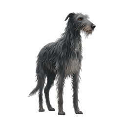 Elegant Slender Hound Icon for Pet Care