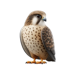 Stylish Hawk Icon for Nature Projects and Designs