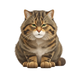 Adorable Cute Cat Icon for Pet Lovers