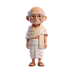 Charming Cartoon Elderly Figure Icon for Diverse Uses