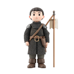 Medieval Soldier Icon for Digital Projects