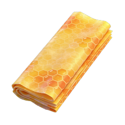 Golden Honeycomb Stack Icon | Natural Honey Beekeeping