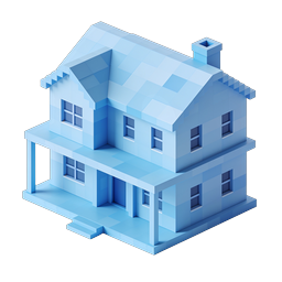 Isometric House Icon | Real Estate & Home Design