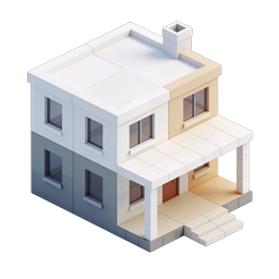 Isometric House Icon | Modern Home Illustration