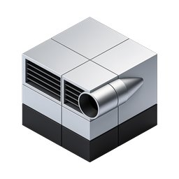 HVAC Unit Isometric 3D Icon for Climate Control