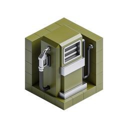 Isometric HVAC Ventilation Unit Icon