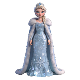 Ice Queen Winter Princess Character Icon