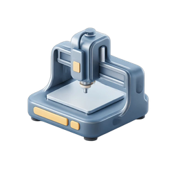 Modern Cutting Machine Icon for Crafting & Design