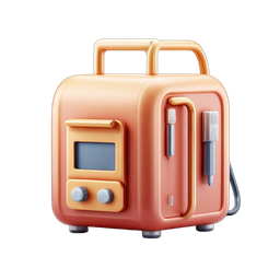 Charming Retro Kitchen Appliance Icon for Cooking Themes