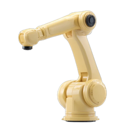 Sleek Robot Arm Icon for Automation and Technology