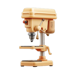 Vintage Drill Machine Icon for DIY Projects