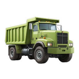 Professional Dump Truck Icon for Construction Projects