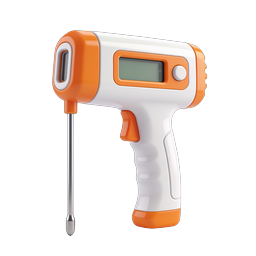 Infrared Thermometer Digital Temperature Gun Icon