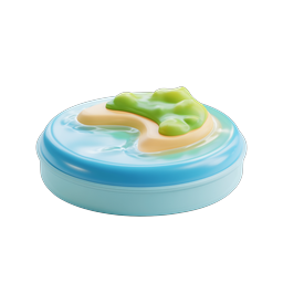 Bowl Ecosistema Mini Isola - Icona Natura 3D