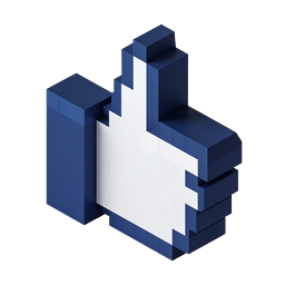 Isometric 3D Block Cross Icon | Modern Geometric Design