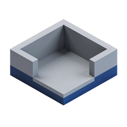 Isometric Box Frame 3D Icon | Modern Geometric Design