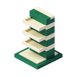 Isometric Building Icon - Modern 3D Architecture Design