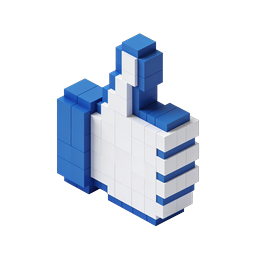 Isometric Cube Block Building Icon - Modern 3D Pixel Design