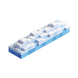 Isometric Data Chart Icon | 3D Bar Graph Analytics