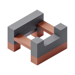 Isometric Geometric 3D Logo Icon - Modern Interlocking Design