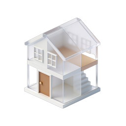 Isometric House Icon - Modern 3D Home Design