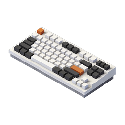 Isometric Keyboard Icon | 3D Tech Icon Design