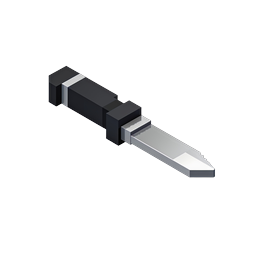 Isometric 3D Knife Icon | Modern Kitchen Tool Design