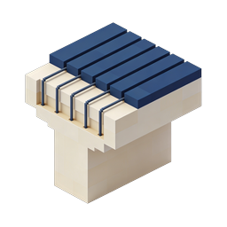 Isometric Piano Icon | 3D Music Keyboard Design