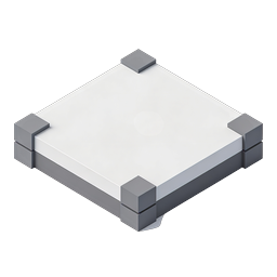 Isometric Platform Icon | 3D Foundation Design