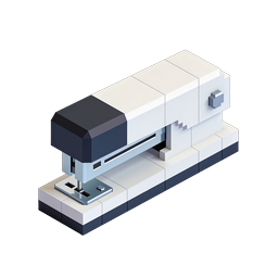 Isometric Printer Icon - 3D Office Equipment