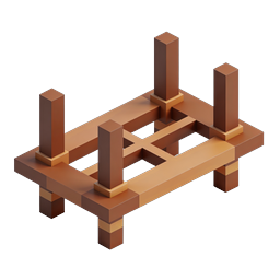 Biểu tượng bàn Isometric | Yếu tố thiết kế nội thất 3D