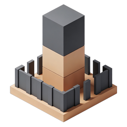 Isometric Tower Building 3D Icon | Architecture Design