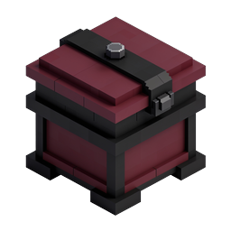 Isometric Treasure Chest Icon - 3D Game Asset