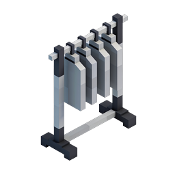 Isometric Xylophone 3D Icon | Music Instrument Design