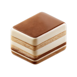 Delicious Chocolate Cake Layer Icon for Food Projects