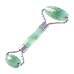 Jade Facial Roller Icon - 3D Skincare Beauty Tool