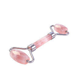 Rose Quartz Jade Roller Beauty Tool Icon