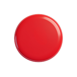 Japan Flag Icon - 3D Realistic Glossy Design